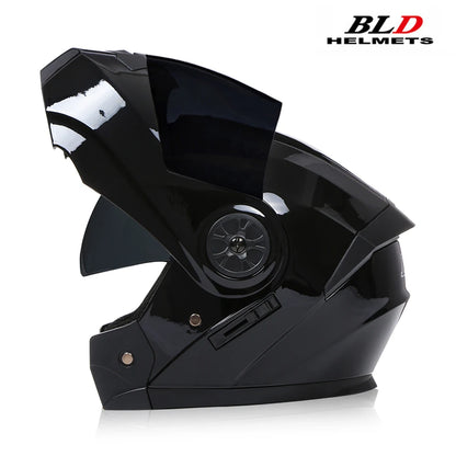 DOT Approved Personalised Flip Up Motorcycle Helmet For Men Women Safety Downhill Motocross Racing Modular Full Face Casco Moto