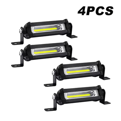 COB Mini 4.5 inch CAR Work Lamp Spotlight Cars Combo Beam Offroad Driving LED Light Bar 9W Aluminum Alloy Universal DC 9-36V5