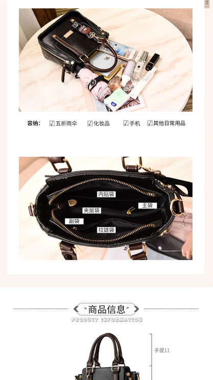 Luxury Brand Designer Women'S Handbag Fashion New Trend Shoulder Bag Classic Retro Crossbody Bag Commuting Small Square Bag