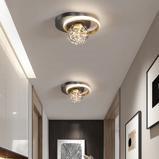 2023 New Aisle Ceiling Lamp Home Decor Living Room Dining Table Bedroom Closet Cloakroom Corridor Modern Small Ceiling Light led