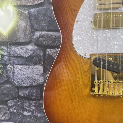 Vicers TL guitar Electric guitars on clearance Maple fingerboard Basswood body Free shipping
