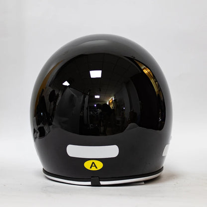 Motorcycle helmet Japanese retro cruise tip glass fiber reinforced plastic helmet motorcycle full helmet