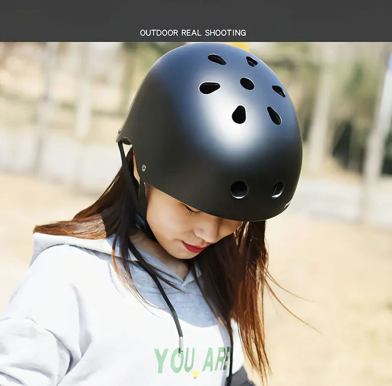 Adult Children's Skateboard Helmets Outdoor Sports Skiing Cycling Roller Skating Helmets Rock Climbing Safety Protection Helmets