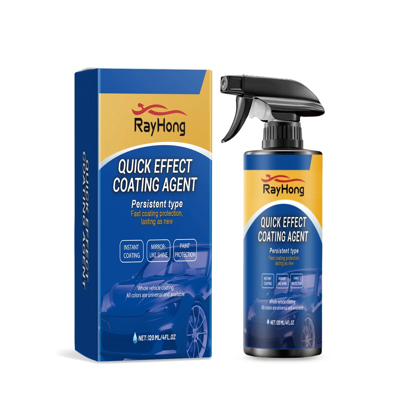 1-5PCS Car Nano Coating Spray Auto Quick-Dry Coating Hydrophobic Protection Polishing Maintenance Renewal  Agent Accessories