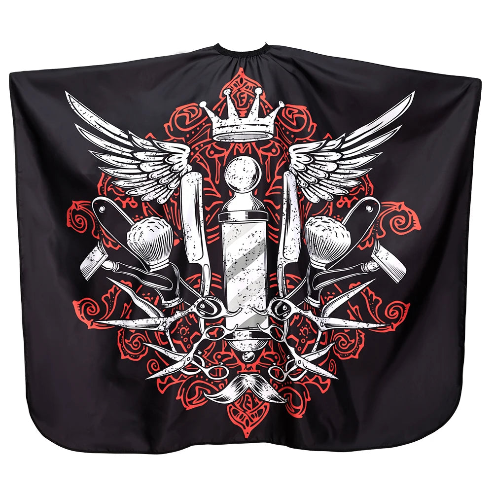 Multiple Styles Barber Apron Classics Hair Cape Antistatic Hair Profiling Hairdresser Hairdress Gown Salon Hair Cutting  Tools