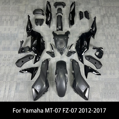 Motorcycle Complete Fairing Kits Injection Painted Bodywork Molding Set ABS Plastic For Yamaha MT07 MT-07 MT 07 2012-2017