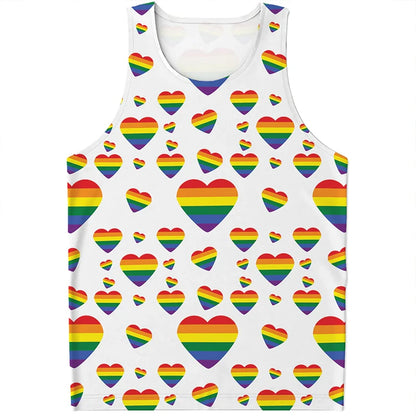 Rainbow LGBT Pride Pattern Tank Top Summer Fashion Colorful Men Women 3D Printed Sleeveless T Shirt Casual Harajuku Loose Vest