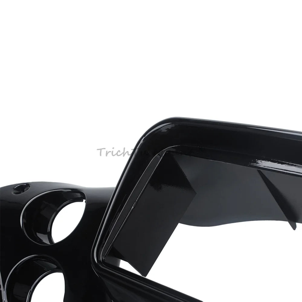For Harley Touring Road Glide FLTR/I 1998-2009 FLTRX 2010-2013 Black Inner Fairing Cover with 4 6.5" Speaker Pods Motorcycle