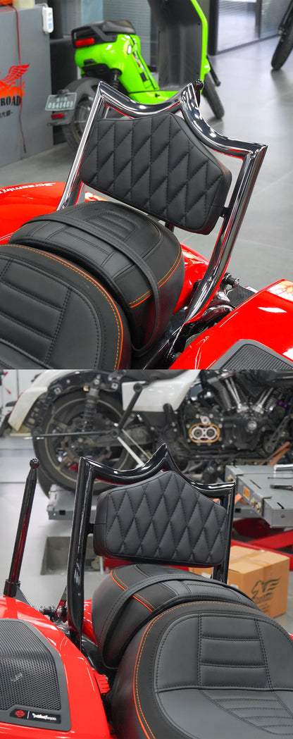 1.25inch El Rey Backrest Fit HD Touring Motorcycle 121CVO/117 Road Glide Street Glide Classic Passenger Backrest