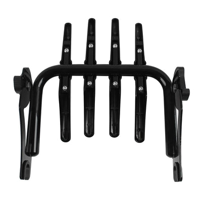 Black Stealth Luggage Rack for Harley Electra Street Glide Road King FLHX FLHT Ultra Limited 2009-2024 Motorcycle Accessories