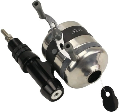 Bowfishing Reel Seat Spincast Reel with Fishing Reel Seat Gear Right and Left Hand for Recvrve Compound Bow