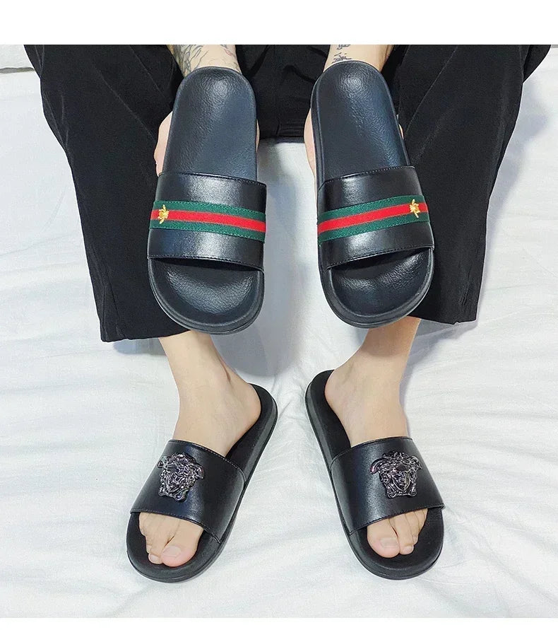 Outdoor Man Summer Slippers Indoor Sandals Men Casual Summer Brand Non-slip Wear-resistant Slippers for Men Ultra Soft Slides