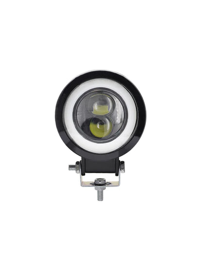 Motorcycle Headlights 3 Inch 30W Round Angel Eyes LED Lens Spotlights Fog Lamp Beam Motorcycle Accessories Driving Work Light