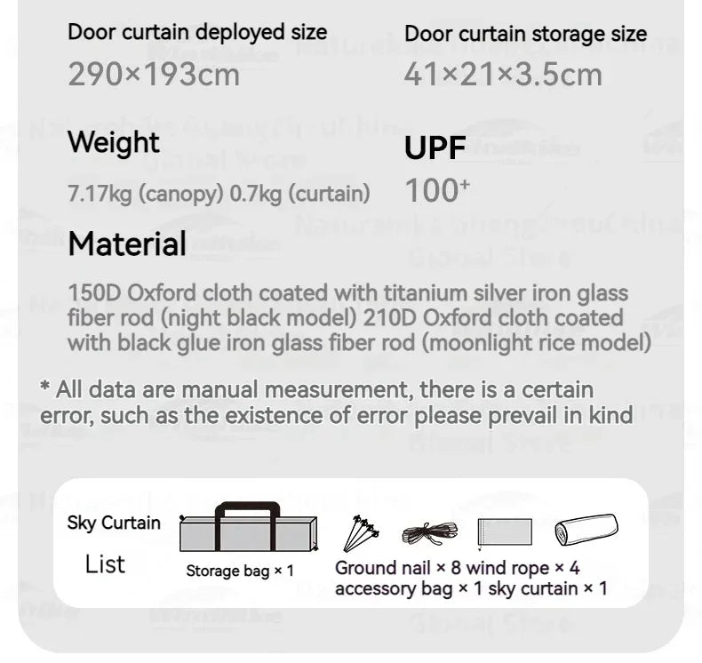 BLACKDOGAutomatic Dome Shelter Tent Self-supporting Quick Open Black Coating Outdoor Camping Canopy Expand Tarp Traveling Family