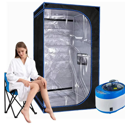 Full Body Home Spa Slimming Wet Steam Small Saunas Room Moderns Body Steam Bath Sauna Tent Portable