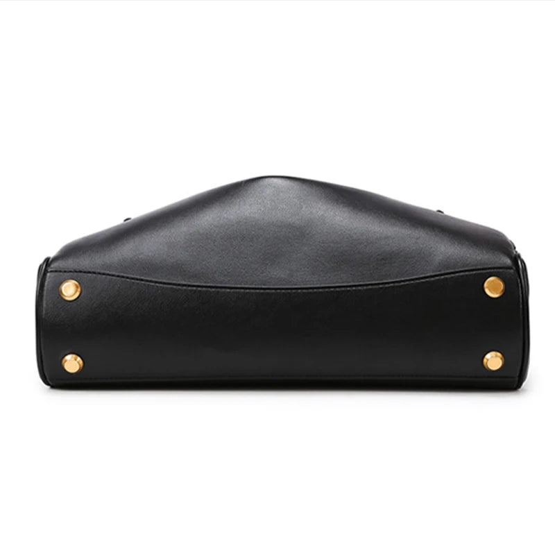 Elegant Suede Tote Bag Luxury Leather Large Capacity Shoulder Bag Minimalist Fashion Commute Handbag Soft Casual Shopping Bag