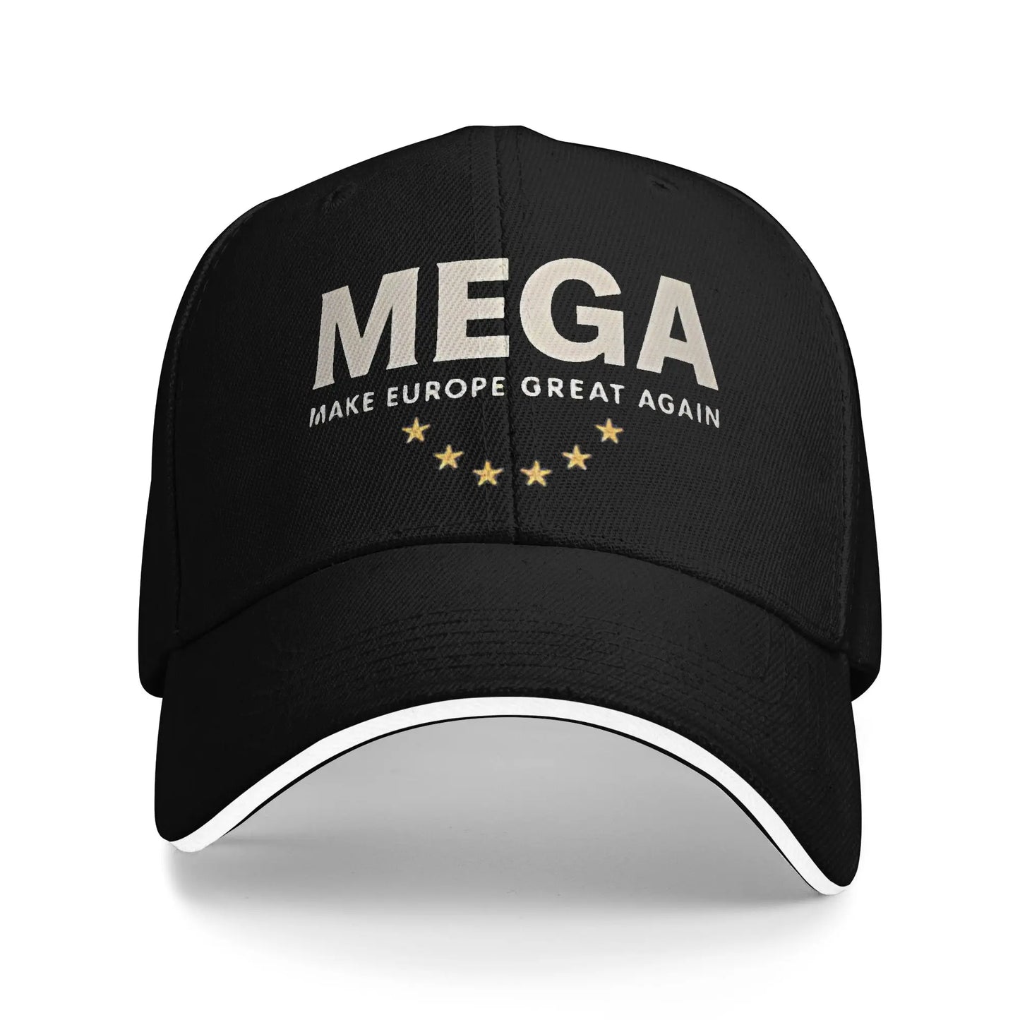MEGA Make Europe Great Again  Baseball Cap Classic Unisex Men Trucker Hat Dropshipping Custom Logo Hiking Fishing Baseball Caps