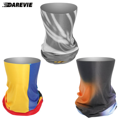 DAREVIE Cycling Face Mask Windbreaks UV Protection Face Mask Cool Feeling Bandanas For Head Soft Light Cycling Bandanas Men