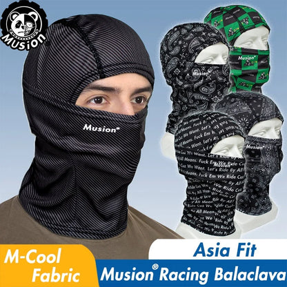 Musion - Fashion Print Balaclava Original Face Mask Bandana Headband Scarf Outdoor Sports Riding