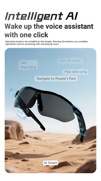 QY-Pro3 Smart Glasses With Camera  Recording AI Photo sports spectacles RecognitionBluetoothTranslation Voice Assistant Glasses