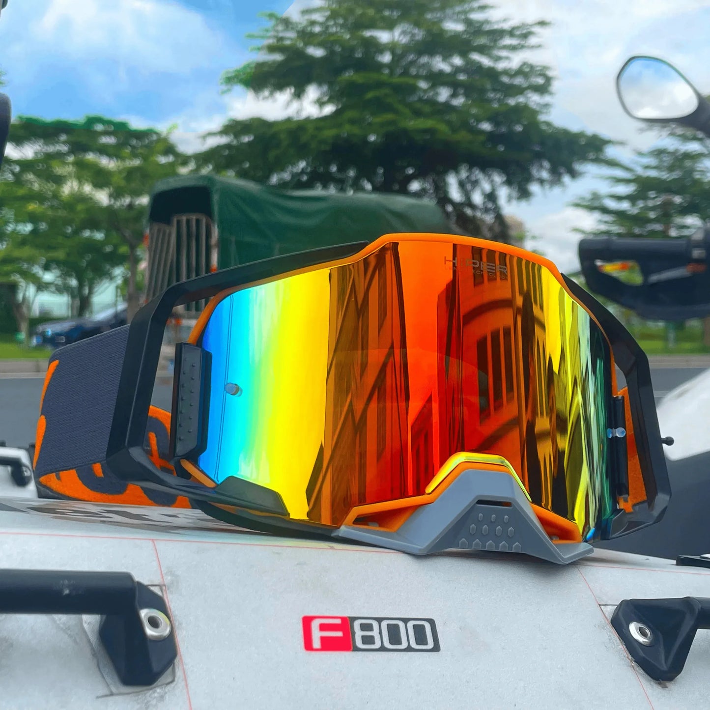Professional Motocross Goggles Windproof Impact Resistant Motorcycle Glasses For MX ATV Dirt Bike MTB Cycling Off-Road Riding