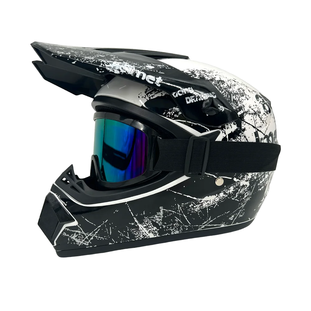 High Quality Motorcycle Off Road Racing Helmet ATV Forest DH Mountain Bike Full Helmet DOT Approved