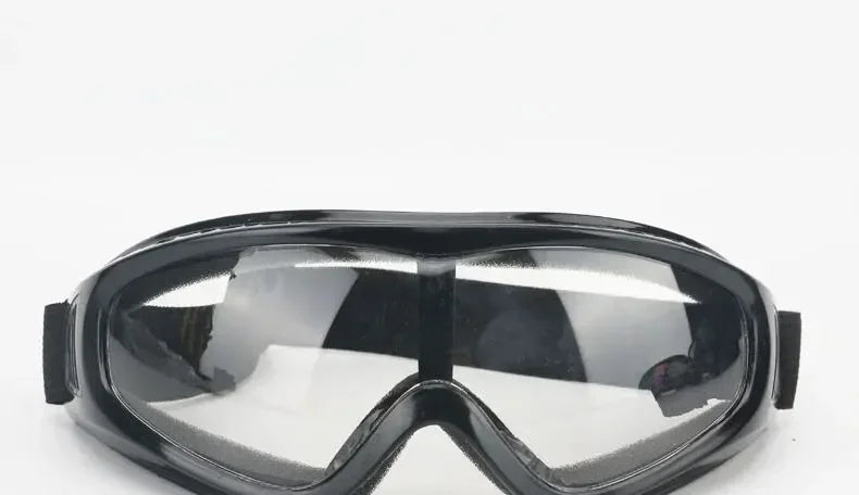 Double-layer Outdoor Windshield Labor Protection Glasses PC Lens Protective Head-mounted Adult Men's Women's Ski Glasses