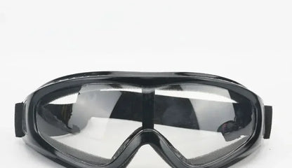 Double-layer Outdoor Windshield Labor Protection Glasses PC Lens Protective Head-mounted Adult Men's Women's Ski Glasses