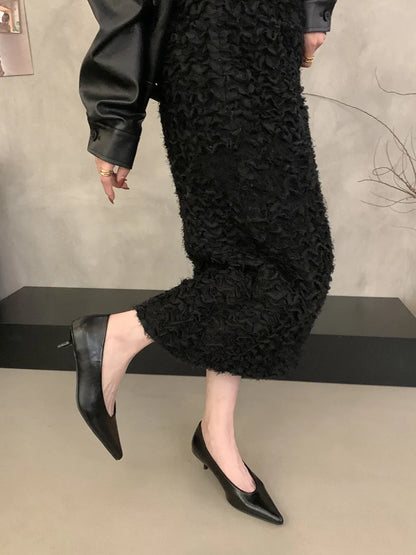 2026 Women Sexy High Heels Pumps Stripper Stiletto Heels Glossy Leather Wedding Bridal Quality Luxury Designer Working Shoes