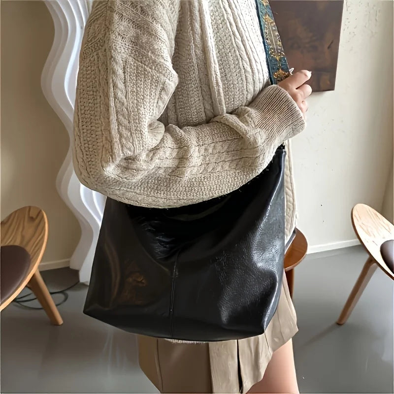 Bohemian Style Women Shoulder Bag, Vintage Wide Strap Crossbody with Intricate Embroidery, Versatile for Casual Commuting Wear