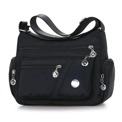 Crossbody for Women Waterproof Tote Casual Nylon Purse Handbag RFID Lightweight Messenger Bag