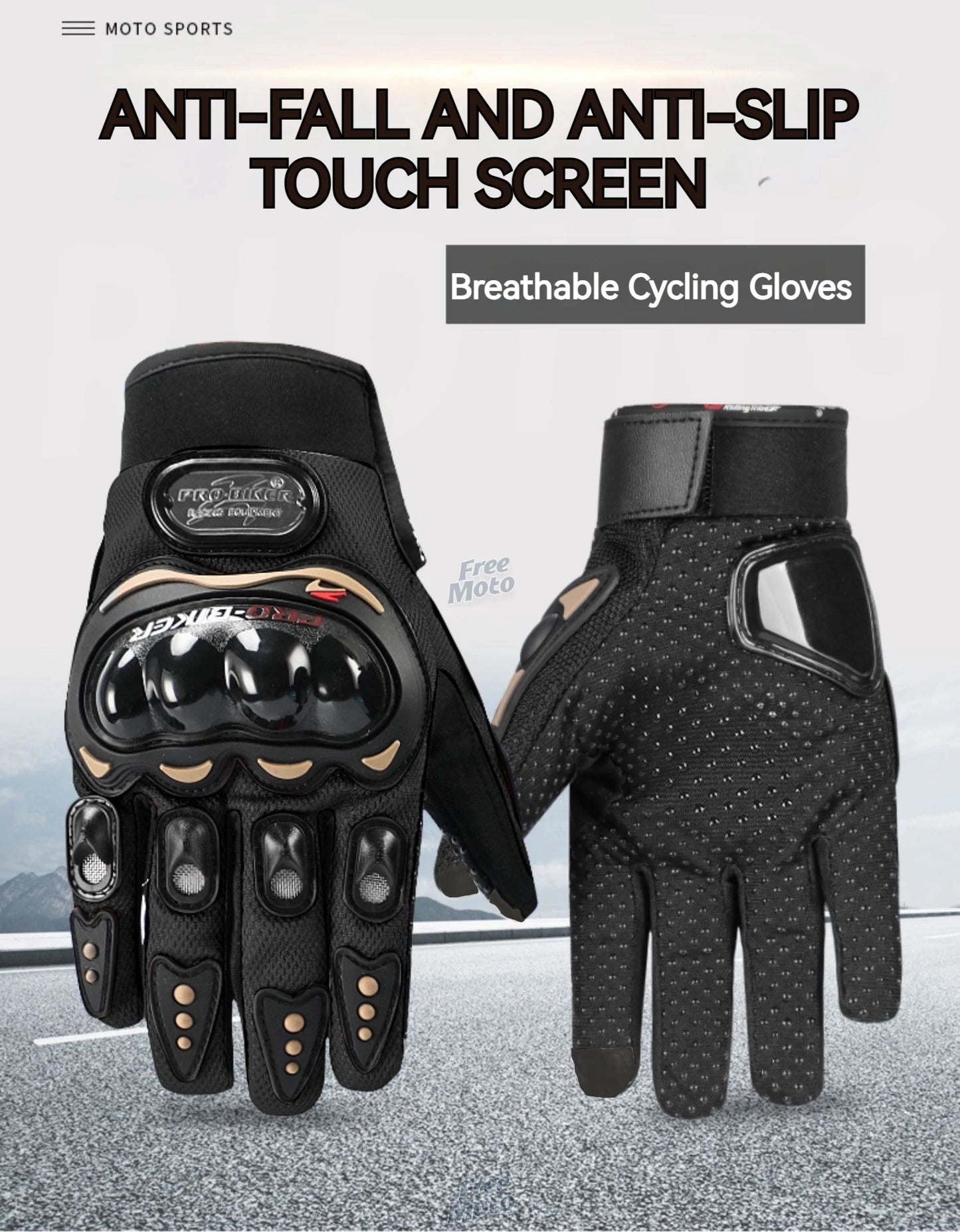 Knight Motorcycle Racing Gloves Motorcross Motorbike Cycling Gloves with Protective gear for honda Kawasaki yamaha