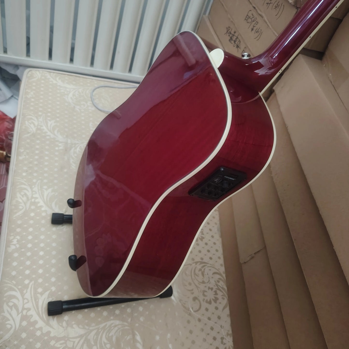 HOT! 41 inch/301EQ/folk guitar/solid spruce top/redwood fingerboard/20 sound columns/hummingbird acoustic electric guitar/