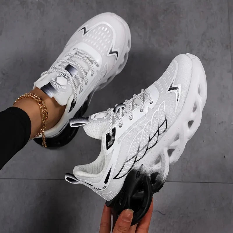 Sneakers Women's Shoes Men Women Running Sports Shoe Lightweight Breathable Comfortable Flat Soft Tennis Shoe Man Sneakers Woman