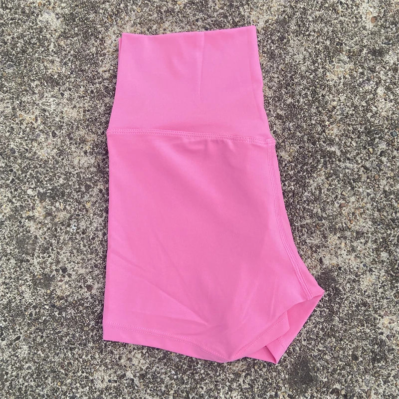 High Waist Yoga Shorts Gym Sports Shorts Women Plus Size Tight Short Leggings Stretchy Comfortable Running Cycling Sportswear