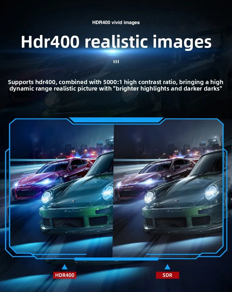 49 Inch Ultrawide Curved Monitor 5K, 32:9 IPS E-Sports Display, 4K 144Hz High Refresh Rate