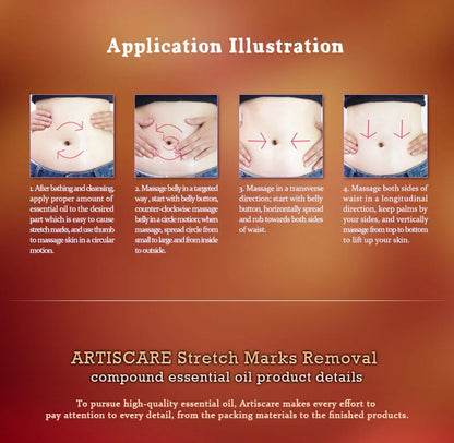 ARTISCARE Essential Oils Beauty Eyes Stretch Marks Removal Body Slimming Breast Enlargement Aromatherapy Massage Oil