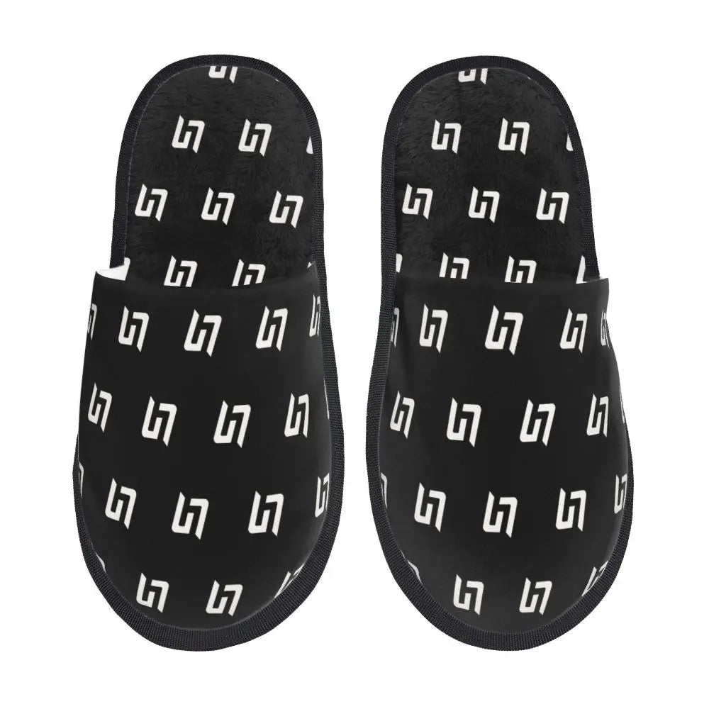 Custom British Lando Norris Racing Driver Guest Slippers for Spa Women House Slipper