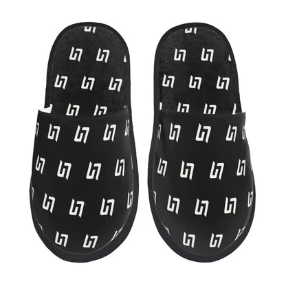 Custom British Lando Norris Racing Driver Guest Slippers for Spa Women House Slipper