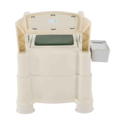 Toilet With Sensor Night Light,Bedside Commode  Bedside Toilet With Maximum Load 200kg, Portable Toilet