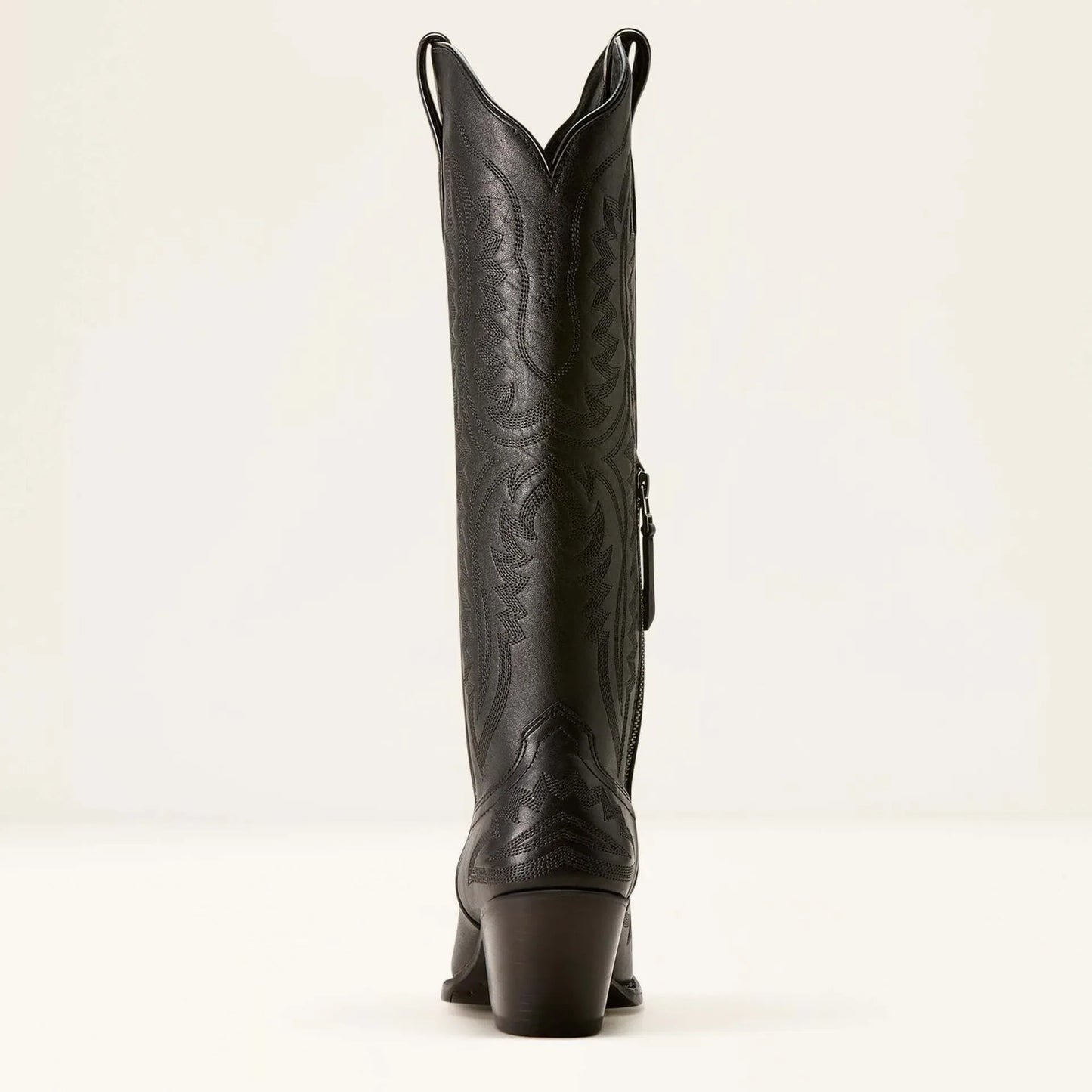 Women Western Cowboy Style Boots Pointed Thick High Heels Knee Length Embroidered Boot Autumn Block Heel Retro Casual Shoes