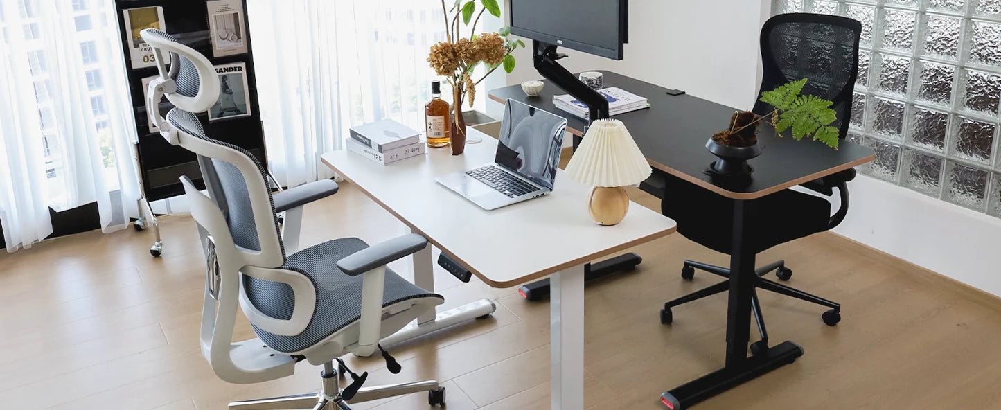 Office Ergonomic Chair for Big and 6'5" Tall Max,400Lbs Computer Desk Heavy-Duty Office Gaming Chair with High-Back Design EC20