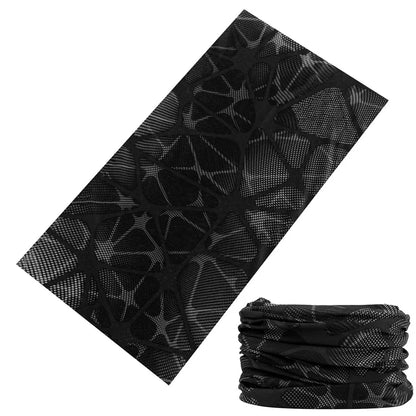 2024 New Green Bandanas Future Geometry Design Sports Headbands For Woman Man Balaclava Funny Face Mask Cycling Neck Scarf