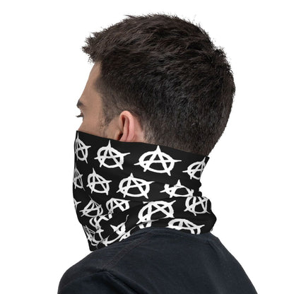 Custom 1 Percenter Essential Sons Bandana Neck Gaiter for Ski Camping Men Women Wrap Scarf TV Show Anarchy Headband Warmer