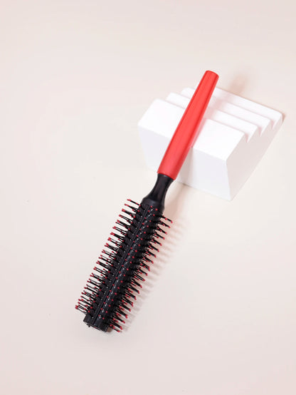 professional anti-static cylindrical bristle curly hair styling round comb nylon teeth roller comb Special for real hair wigs