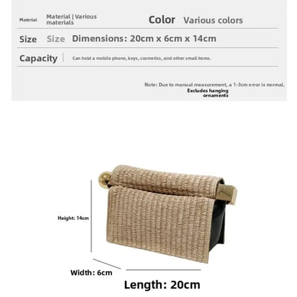 2025 New Retro Style pu Leather Shoulder Chain Crossbody Flip Cover Accordion Bags Small Square Bag Women's Handbag