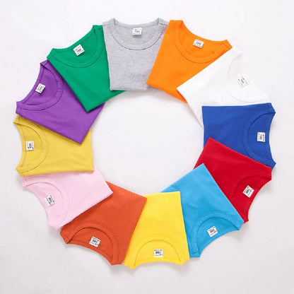 SuperKitties Summer 100% Cotton T-shirt Boy Cartoon Pride Tshirt Short Tops Y2k One Piece Print Anime Tees Kids Clothes Girls