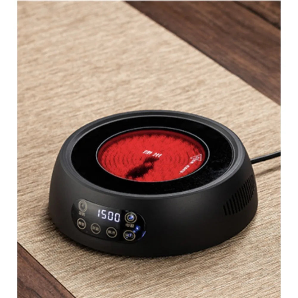 【2025 Trendsetter】Electric Ceramic Pot with Glass Handle - Home Use Tea Brewing and Water Heating Pot