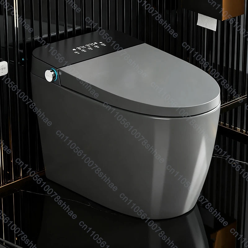 Smart Toilet Intelligent Bidet Seat with Heated Seat Foam Shield Automatic Lid  Self-Cleaning No Water Pressure Limit One Piece