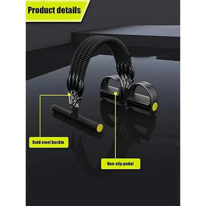 1 PCS Resistance Band With Handles Elastic Pull  Rope For  Waist Arm  Leg Workout Home Fitness Exercise Equipment Multi Function